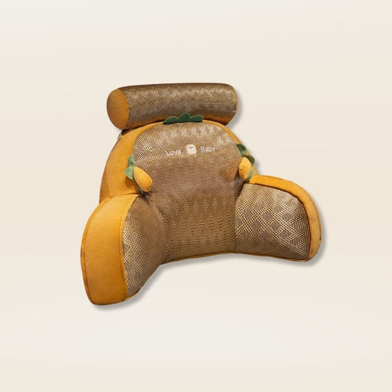 Coussin de lecture pour le lit | Dreamy Sloth® Orange / 60x40 cm