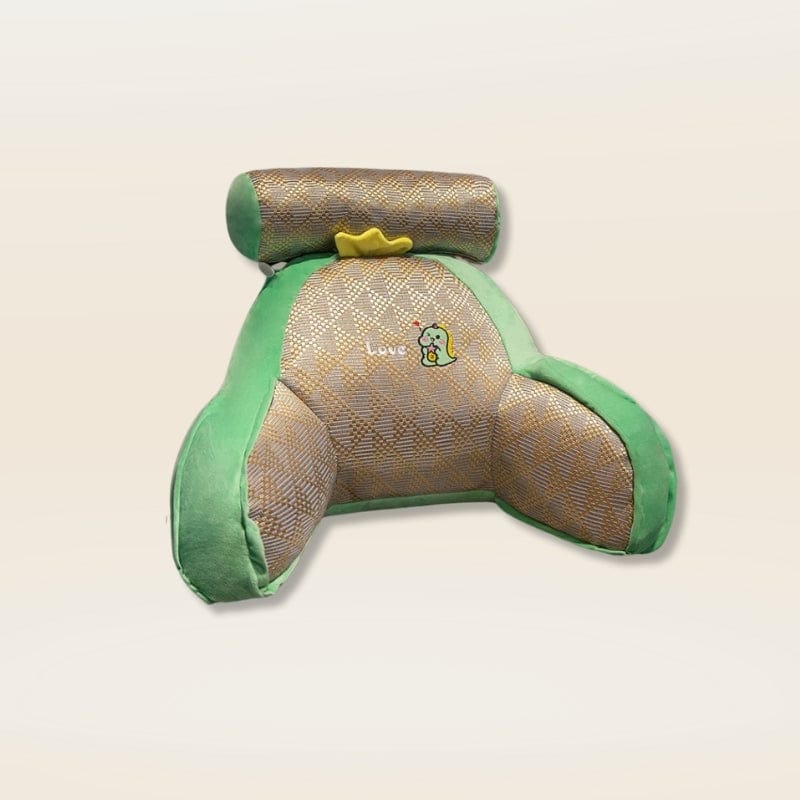 Coussin de lecture pour le lit | Dreamy Sloth® Vert / 60x40 cm