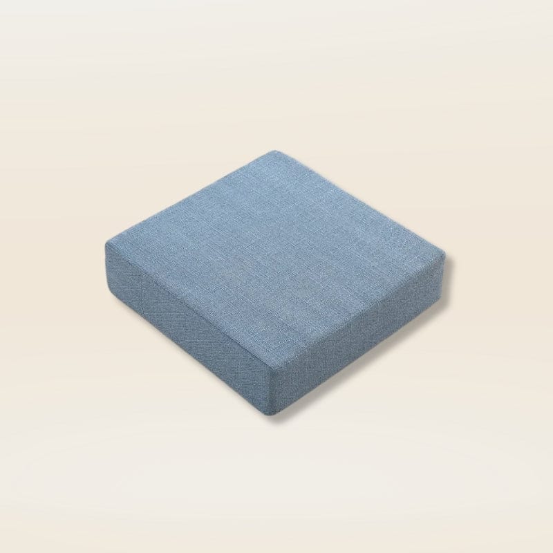 Coussin de méditation carré | Dreamy Sloth® Bleu / 40x40 cm