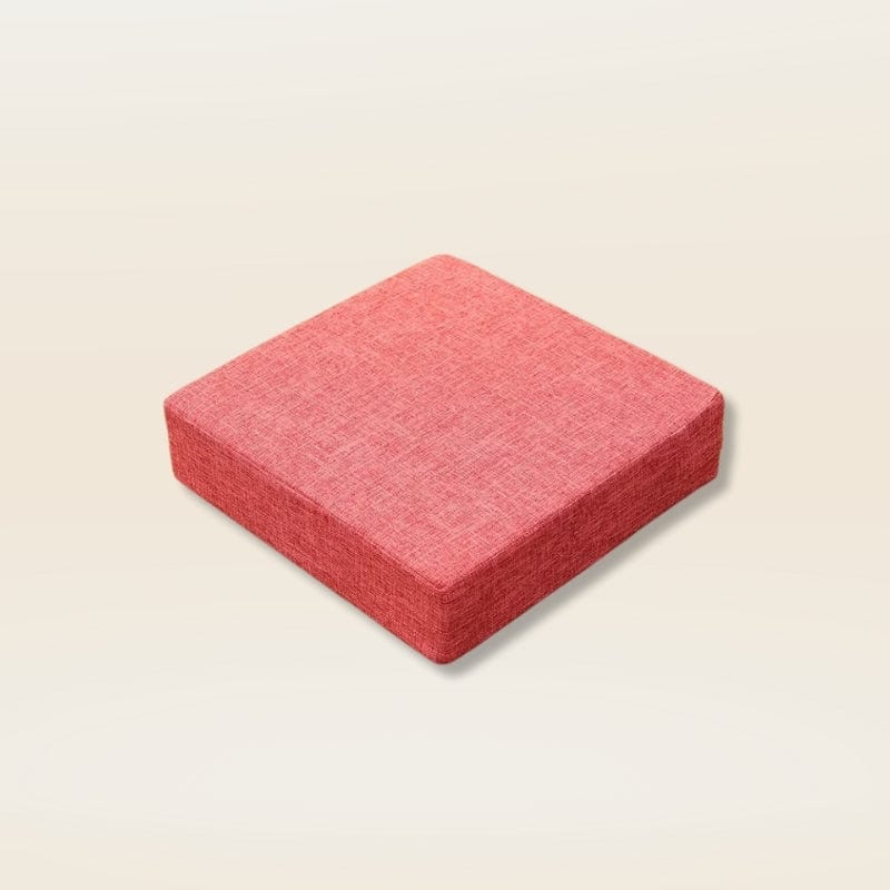 Coussin de méditation carré | Dreamy Sloth® Rose / 40x40 cm