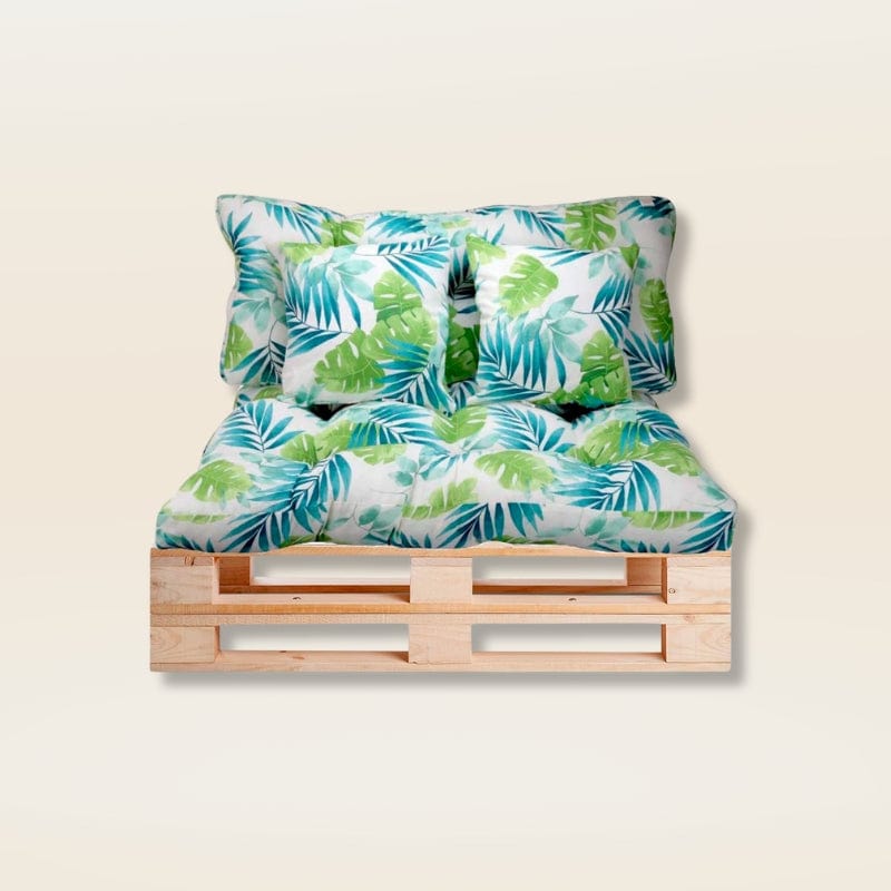 Coussin de palette exterieur | Dreamy Sloth® Bleu / 4 coussins