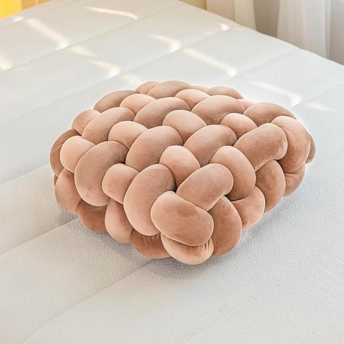 Coussin de sol carré | DreamySloth® Rose clair / 30x33 cm