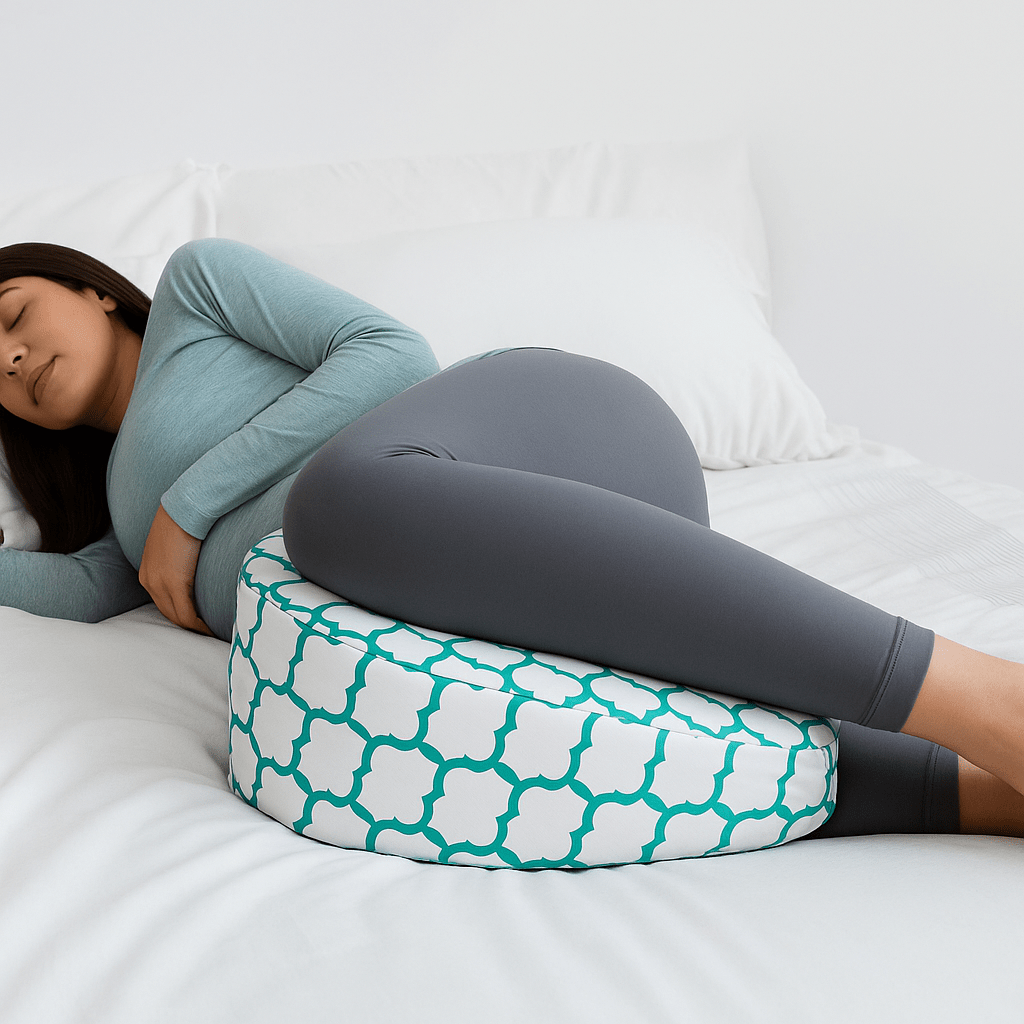 Coussin de sommeil grossesse | Dreamy Sloth® Bleu / 30.5x35.5 cm