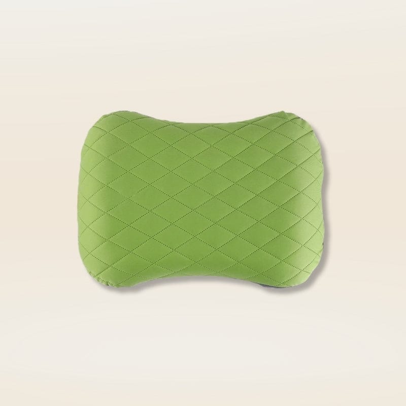 Coussin de voyage gonflable | Dreamy Sloth® Vert / 46x32 cm