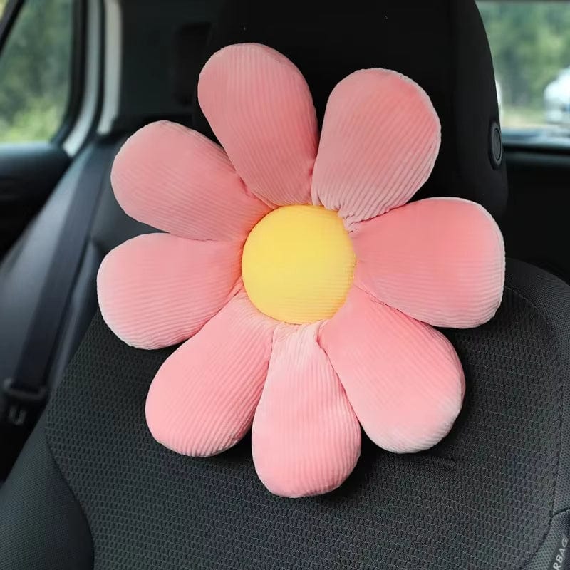 Coussin fleuri pour cervical | Dreamy Sloth® Rose