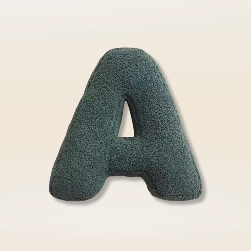 Coussin lettre | Dreamy Sloth® A / 38x30 cm