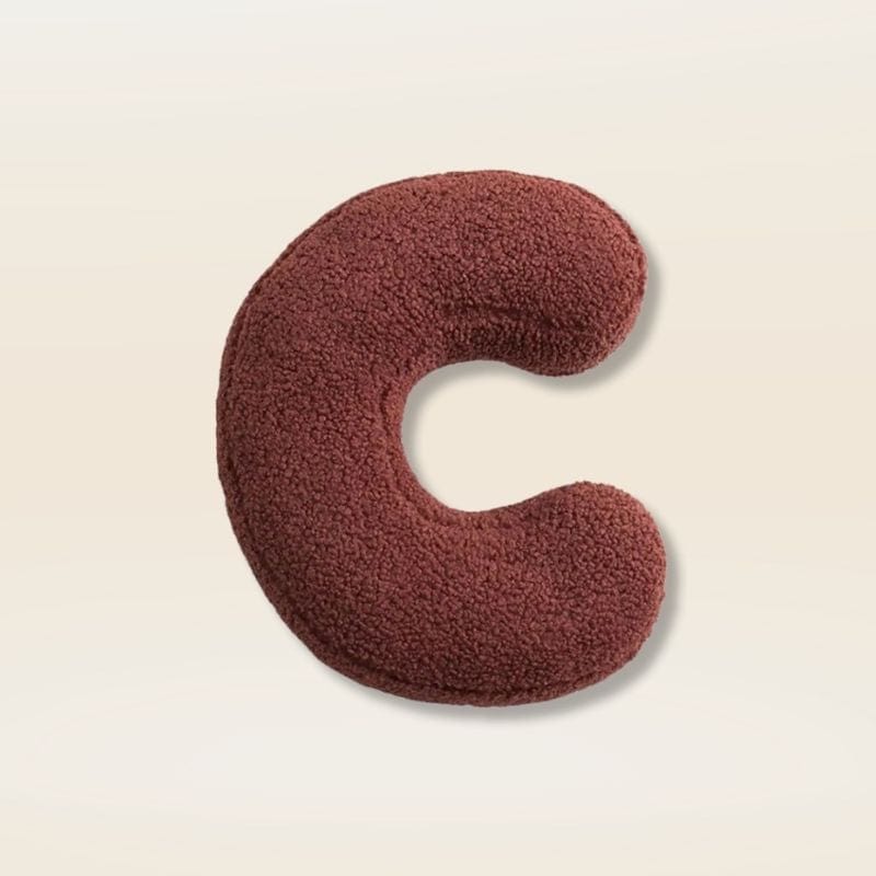 Coussin lettre | Dreamy Sloth® C / 38x30 cm
