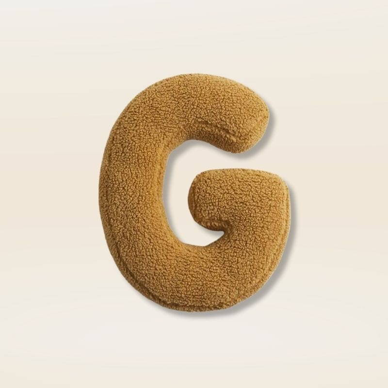 Coussin lettre | Dreamy Sloth® G / 38x30 cm