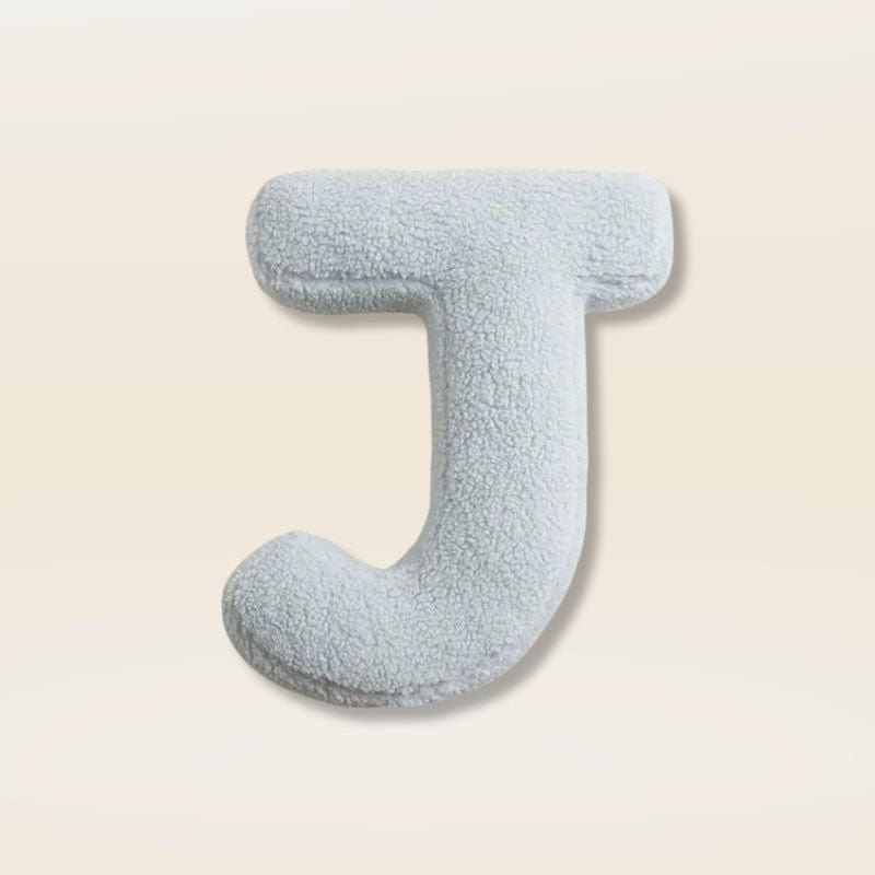 Coussin lettre | Dreamy Sloth® J / 38x30 cm