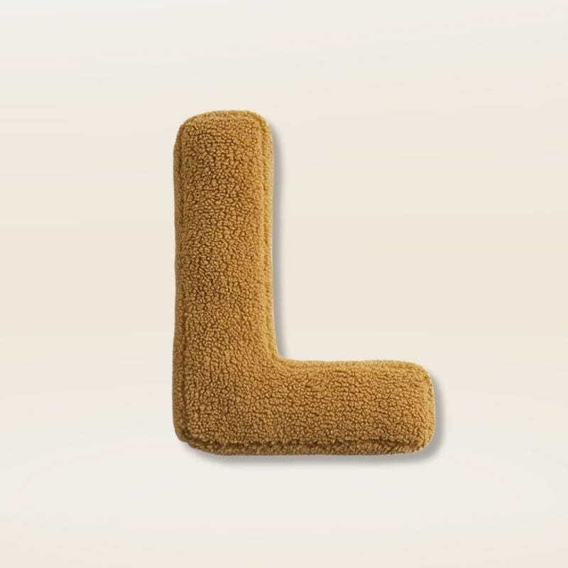 Coussin lettre | Dreamy Sloth® L / 38x30 cm