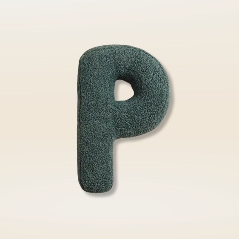 Coussin lettre | Dreamy Sloth® P / 38x30 cm