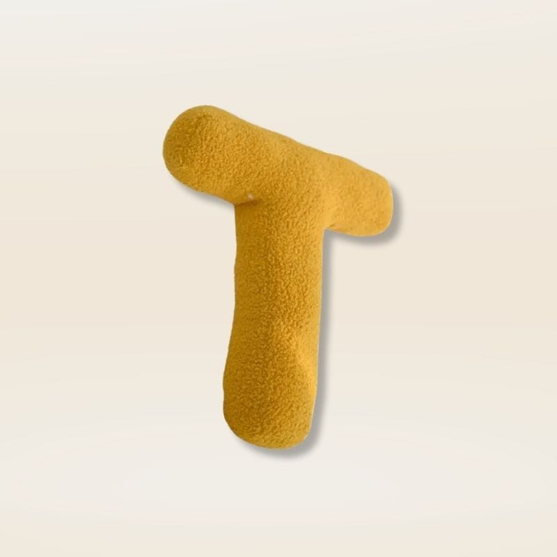 Coussin lettre | Dreamy Sloth® T / 38x30 cm