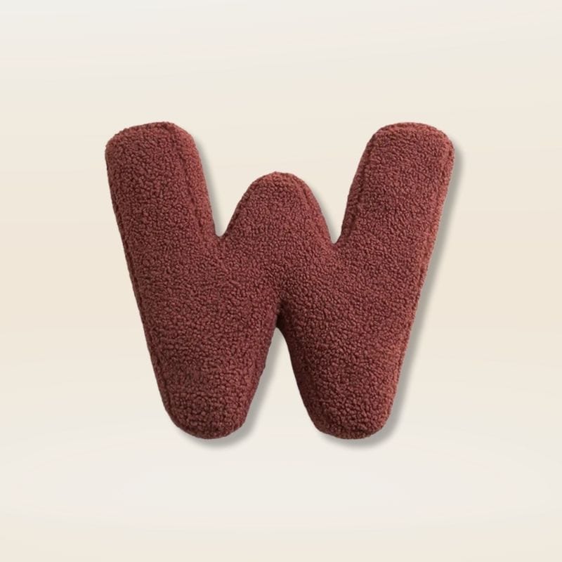 Coussin lettre | Dreamy Sloth® W / 38x30 cm