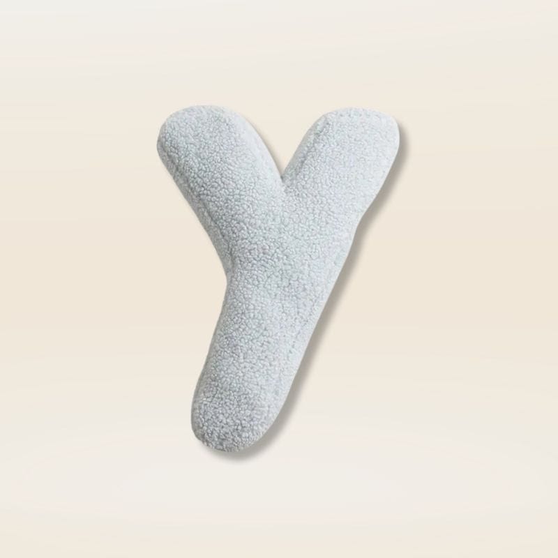 Coussin lettre | Dreamy Sloth® Y / 38x30 cm