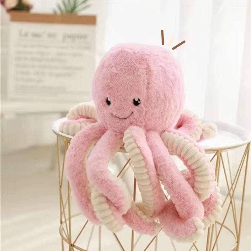 Coussin poulpe | Dreamy Sloth® Rose / 18 cm