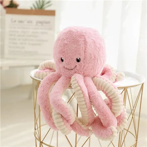 Coussin poulpe | Dreamy Sloth® Rose / 18 cm