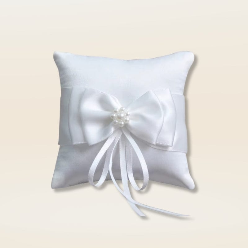 Coussin pour alliance | Dreamy Sloth® Blanc / 15x15 cm