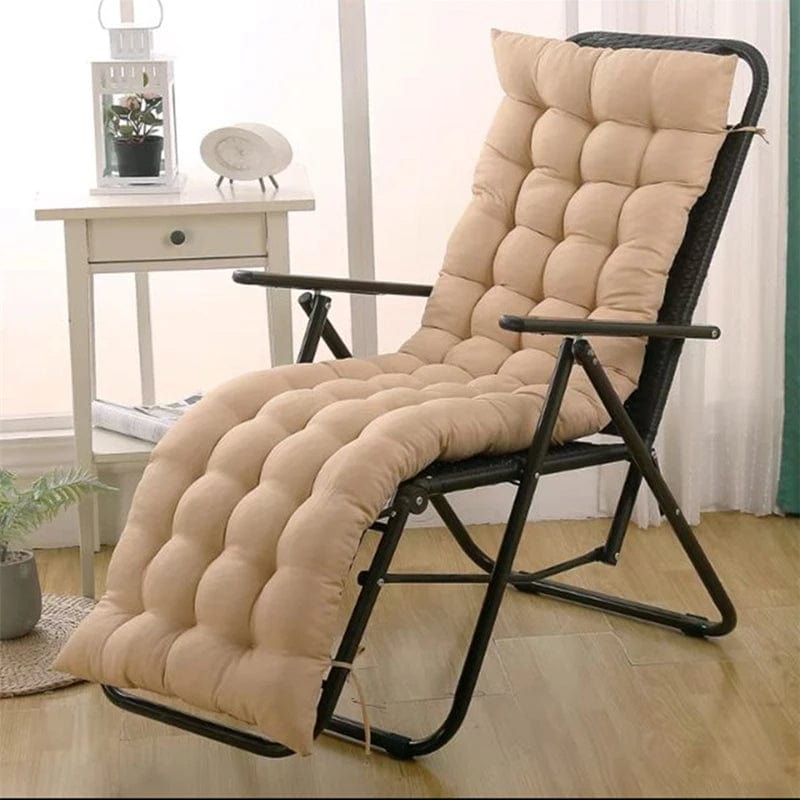 Coussin pour bain de soleil | Dreamy Sloth® Beige / 40x110 cm