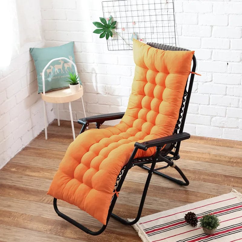 Coussin pour bain de soleil | Dreamy Sloth® Orange / 40x110 cm
