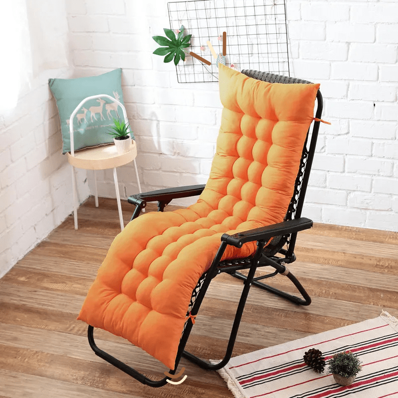 Coussin pour bain de soleil | Dreamy Sloth® Orange / 40x110 cm