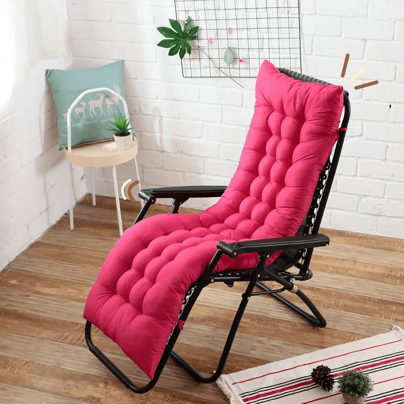 Coussin pour bain de soleil | Dreamy Sloth® Rose pastel / 40x110 cm