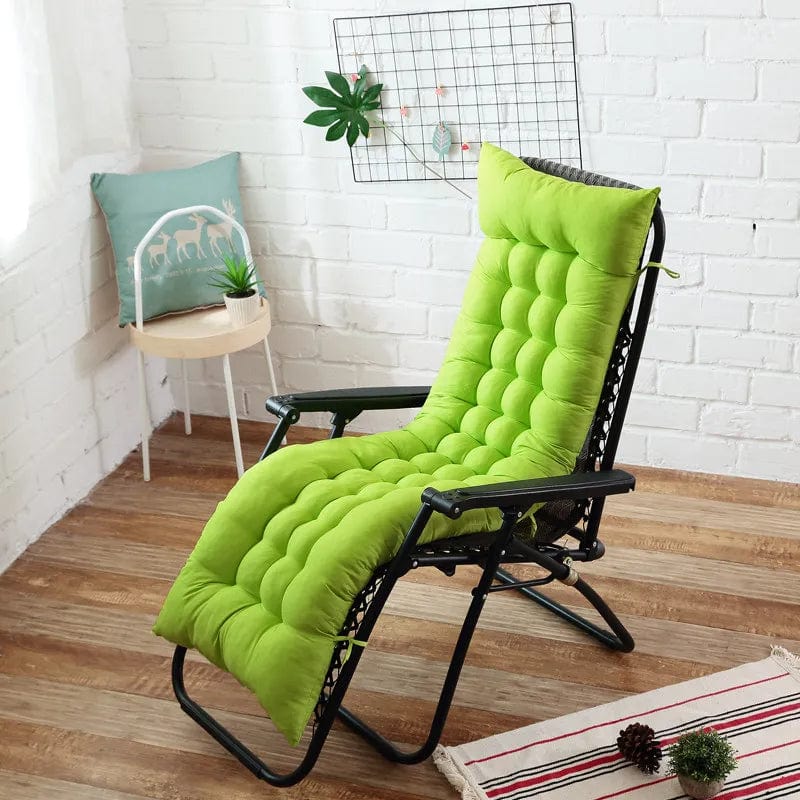 Coussin pour bain de soleil | Dreamy Sloth® Vert / 40x110 cm