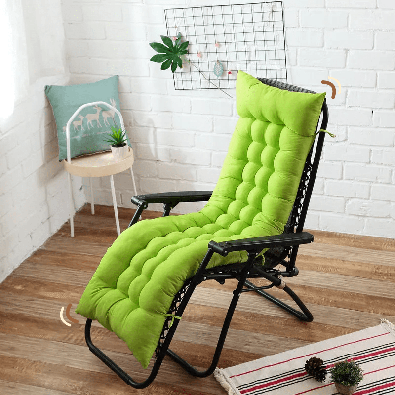 Coussin pour bain de soleil | Dreamy Sloth® Vert / 40x110 cm