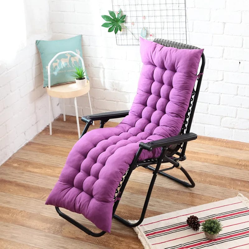 Coussin pour bain de soleil | Dreamy Sloth® Violet clair / 40x110 cm