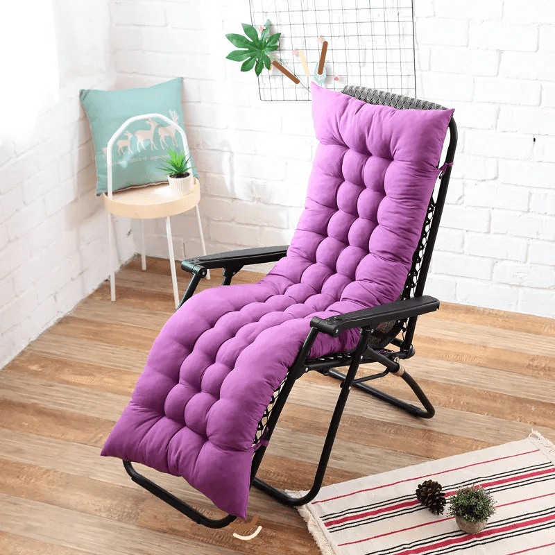 Coussin pour bain de soleil | Dreamy Sloth® Violet clair / 40x110 cm