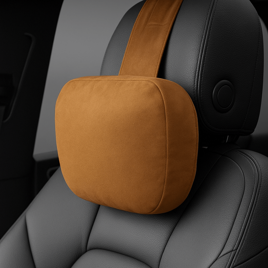 Coussin pour cervical voiture | Dreamy Sloth® Orange