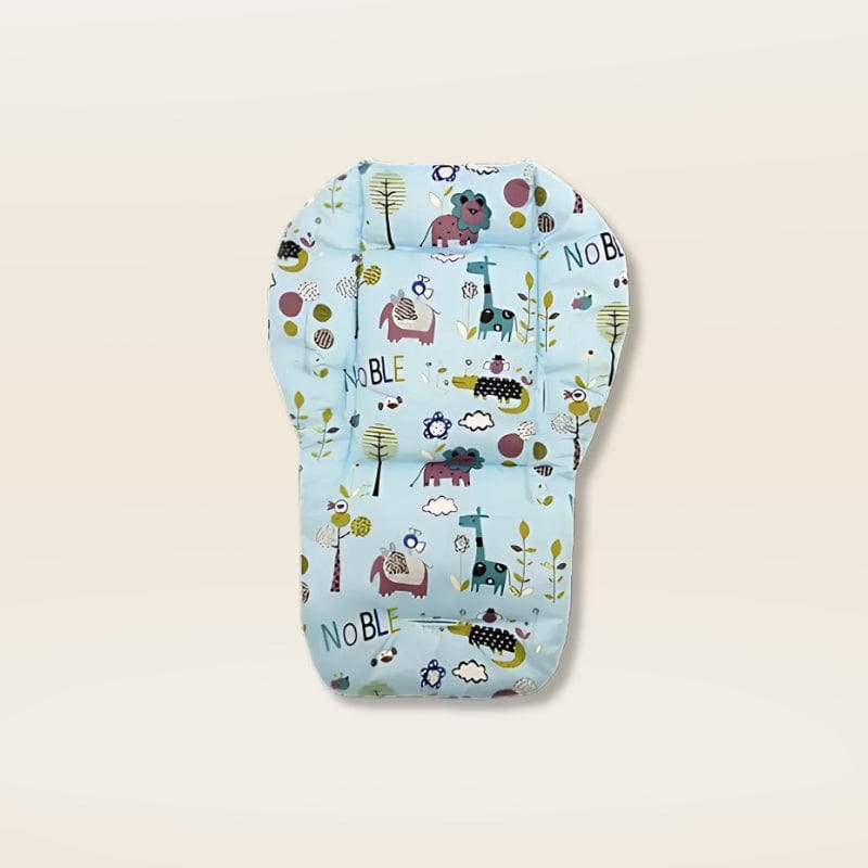 Coussin pour chaise haute bebe | Dreamy Sloth® Bleu clair / 48x67 cm