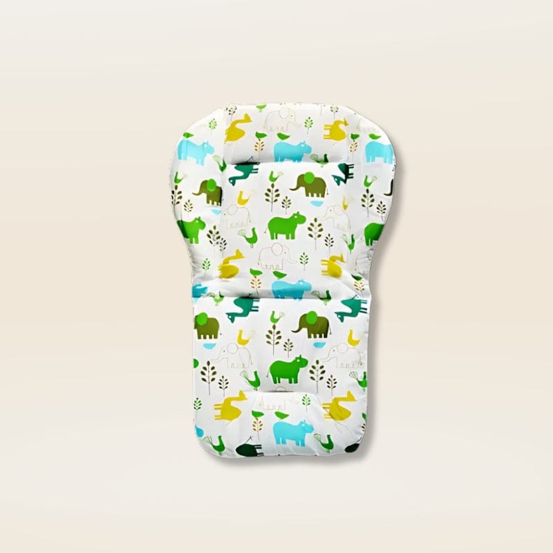 Coussin pour chaise haute bebe | Dreamy Sloth® Vert / 48x67 cm