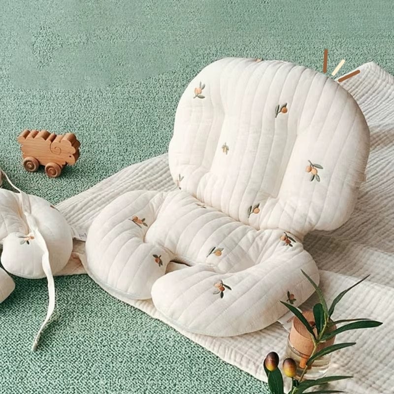 Coussin pour chaise haute en bois avec harnais | Dreamy Sloth®