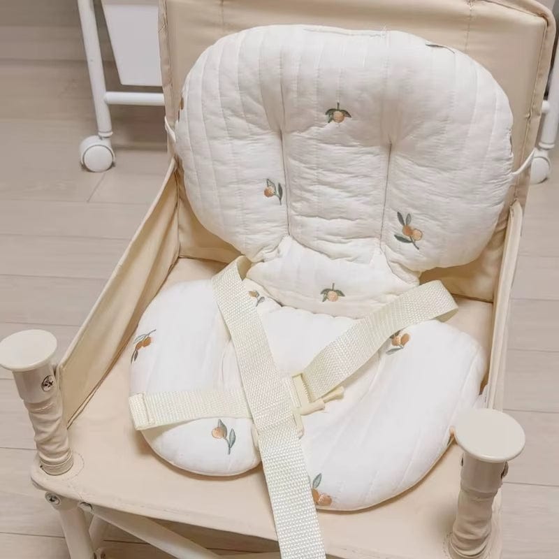 Coussin pour chaise haute en bois avec harnais | Dreamy Sloth®
