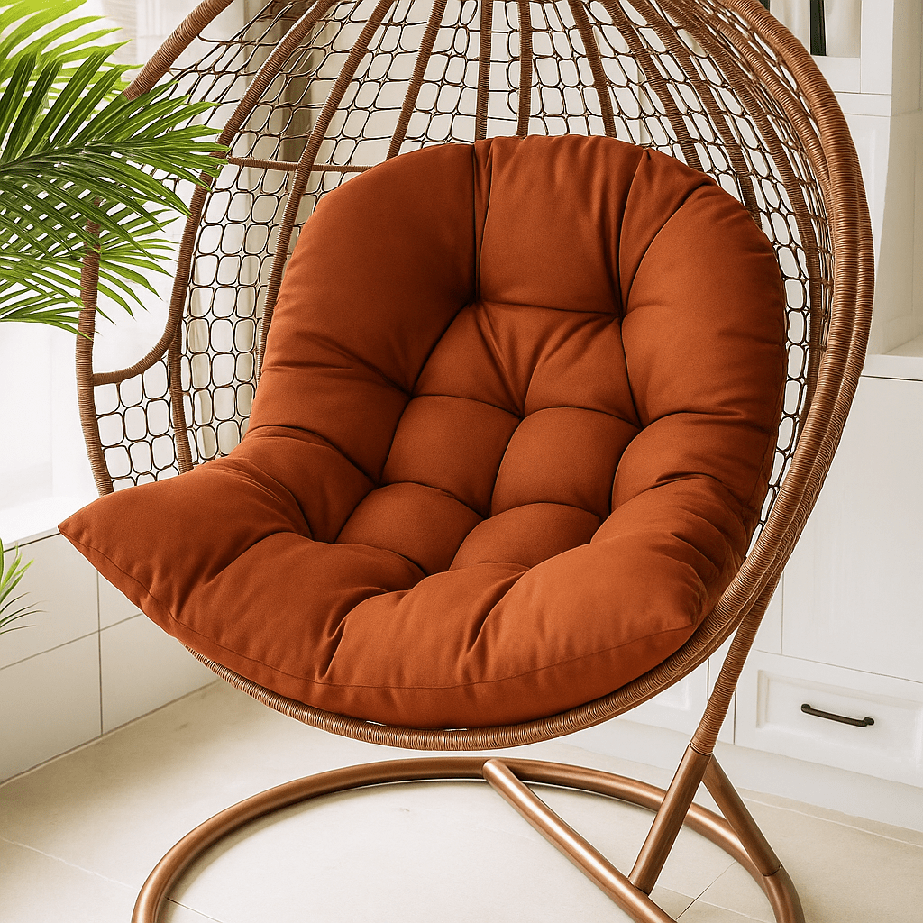 Coussin pour fauteuil | DreamySloth® Marron / 120x80 cm