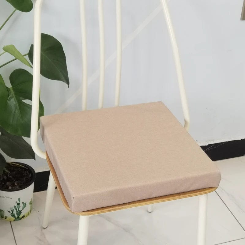 Coussin pour salon de jardin | Dreamy Sloth® Beige / 40x40x3 cm