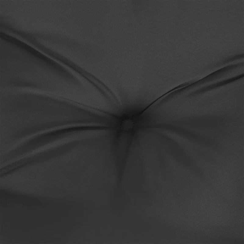 Coussin pour salon palette | Dreamy Sloth® Noir / 80x80x12 cm