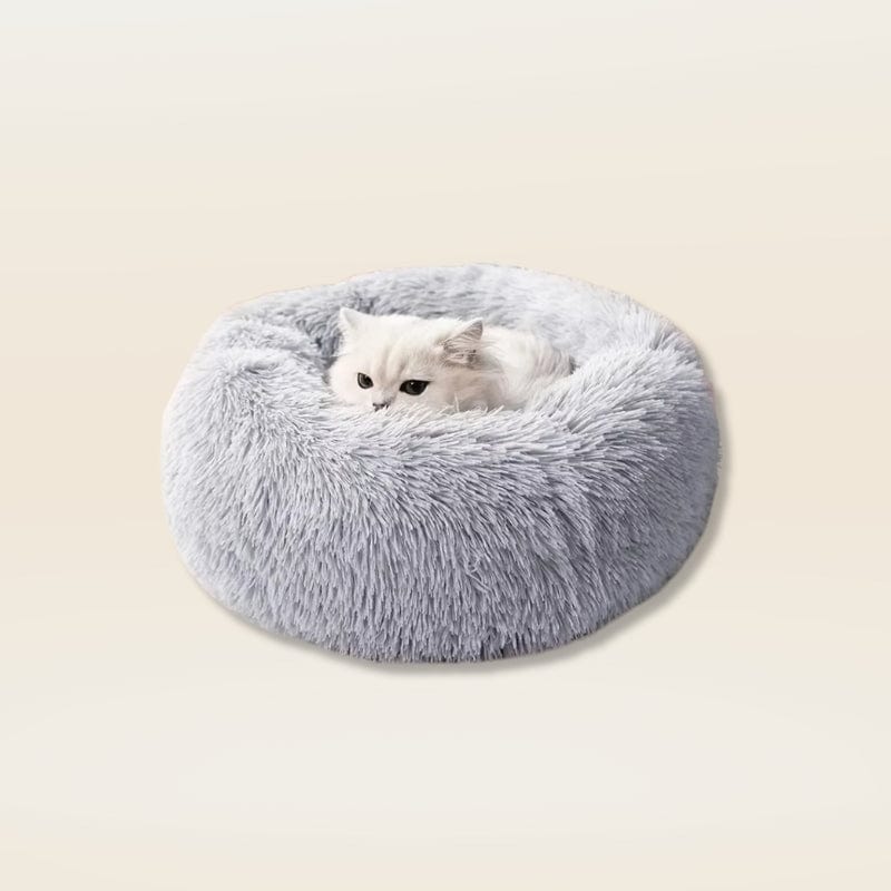 Coussin rond pour chat | Dreamy Sloth® Gris / M (40x40cm)