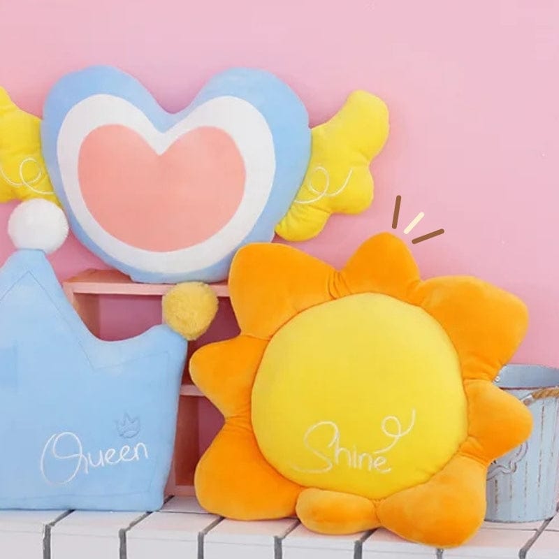 Coussin soleil | Dreamy Sloth® Jaune