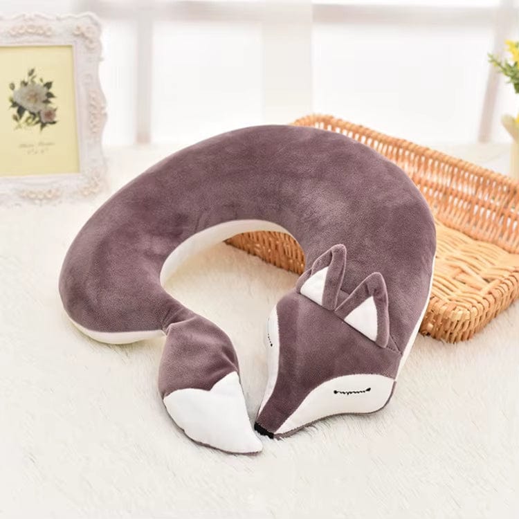 Coussin spécial cervical | Dreamy Sloth® Marron / 28x28 cm