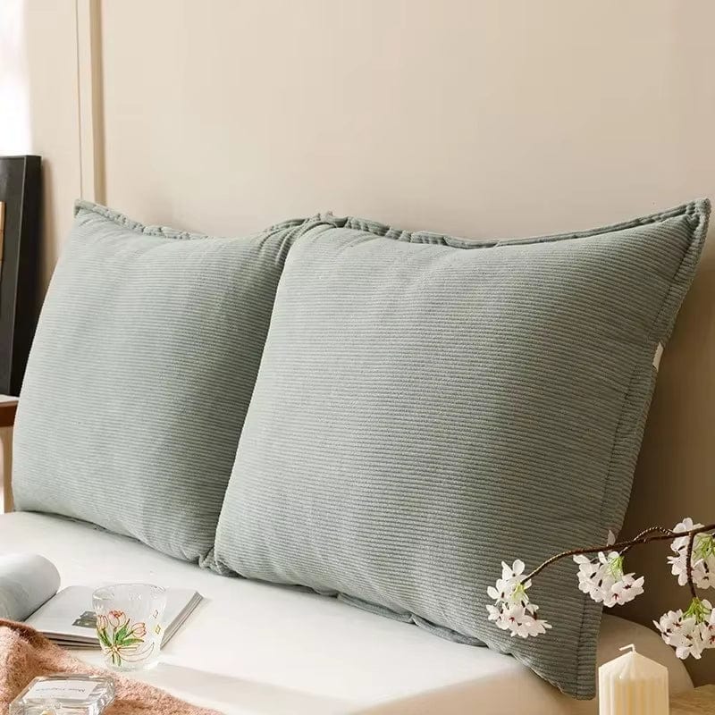 Coussin tete de lit noir | Dreamy Sloth® Vert / 100x18 cm