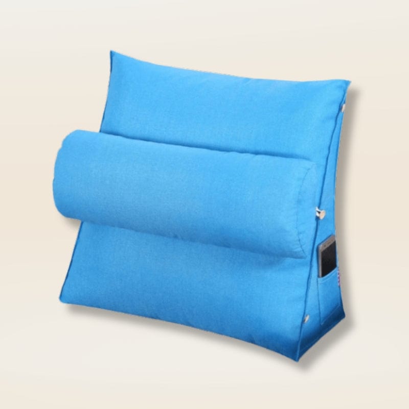 Coussin triangulaire | Dreamy Sloth® Bleu ciel
