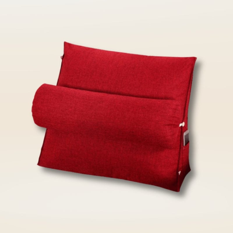 Coussin triangulaire | Dreamy Sloth® Bordeaux
