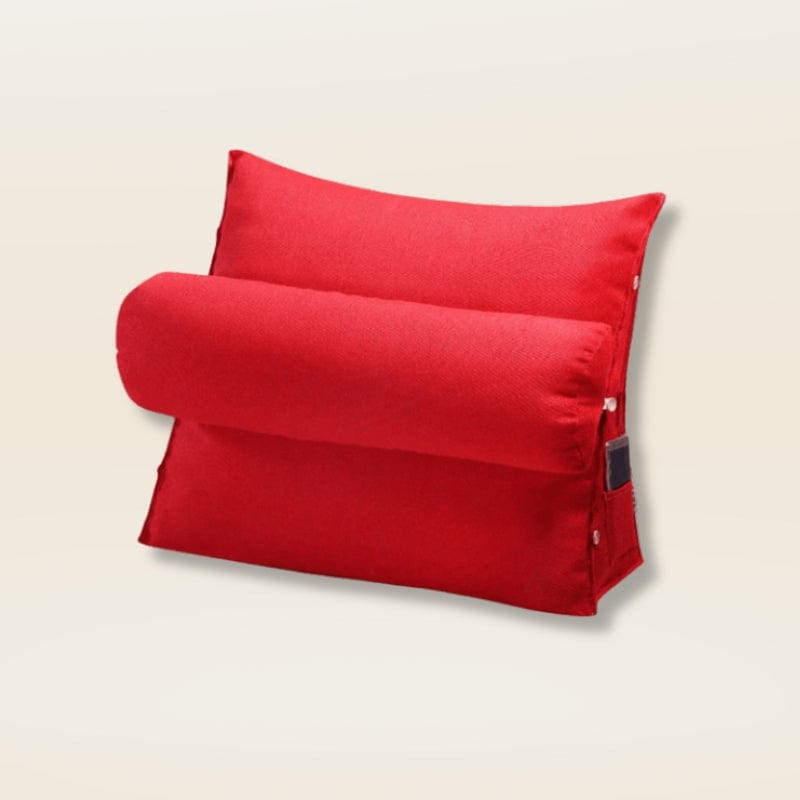 Coussin triangulaire | Dreamy Sloth® Rouge