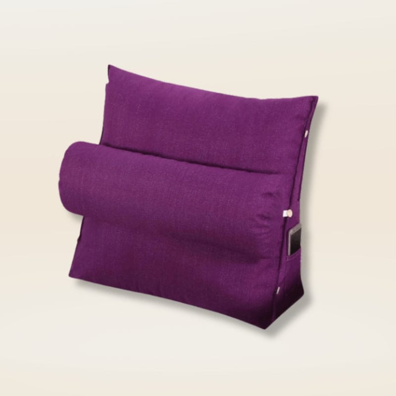 Coussin triangulaire | Dreamy Sloth® Violet