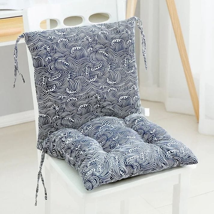 Coussins de chaises épais | DreamySloth® Gris foncé / 40x40 cm