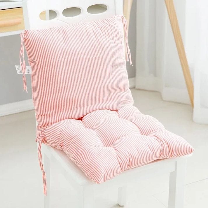 Coussins de chaises épais | DreamySloth® Rose / 40x40 cm
