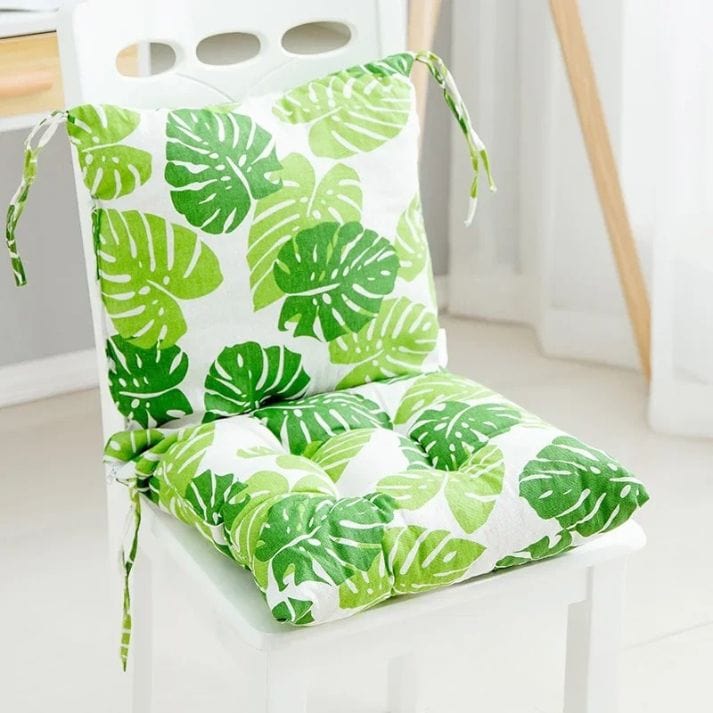 Coussins de chaises épais | DreamySloth® Vert foncé / 40x40 cm