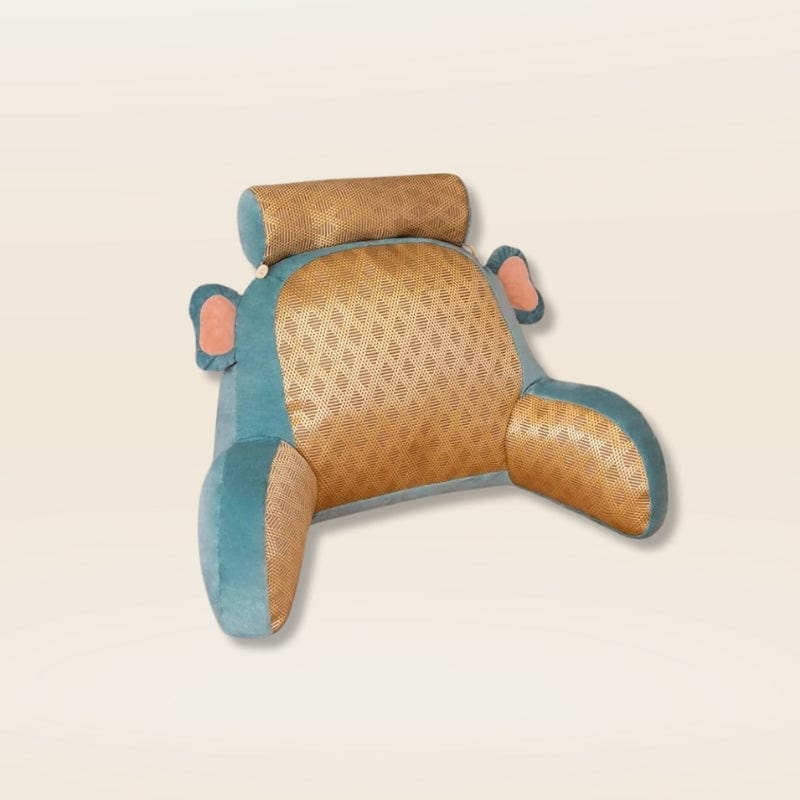 Gros coussin de lecture | Dreamy Sloth® Bleu / 35x60x20 cm