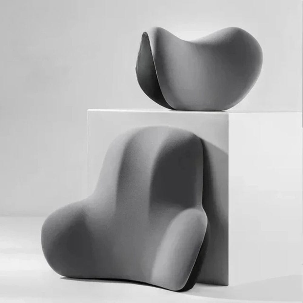 Lot coussin pour siège de voiture | Dreamy Sloth® Gris